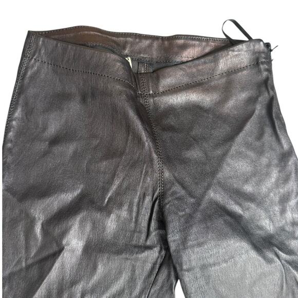 Oakwood Leather Pants, Size 36FR, Black L32 inch, US2-4 - Picture 3 of 9